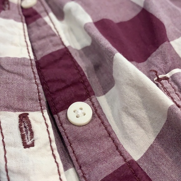 Divided Plaid Vest/Bathing Suit Cover Up - Picture 5 of 9